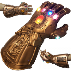 Korbi Thanos rukavice, nekonečno rukavice, LED
