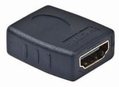 Gembird CABLEXPERT spojka HDMI na HDMI, F/F, zlacené kontakty, černá
