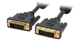 C-Tech kabel DVI-DVI, dual link, M/M, 1,8m