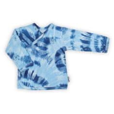 NICOL Kojenecká bavlněná košilka Tomi modrá - 56 (0-3m)