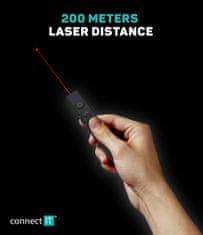 Connect IT laserové ukazovátko rechargeable, CLP-2051-BK, černé