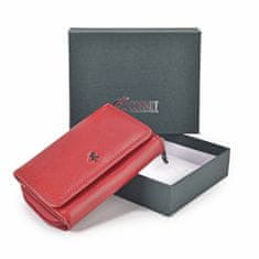 COSSET červená dámská peněženka 4511 Komodo CV