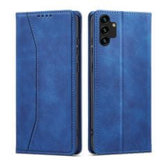MG Magnet Fancy knížkové kožené pouzdro na Samsung Galaxy A13 5G, modré