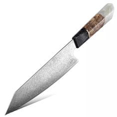 IZMAEL Damaškový kuchyňský nůž Saltama-Kiritsuke/Bílá KP20092