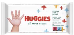 Huggies Huggies, All Over Clean, ubrousky, 56 kusů