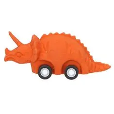 Dino World ASST | Gumový dinosurus , Triceratops - oranžový | 0411893_A