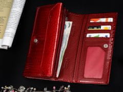 Alessandro Paoli G13 Dámská kožená peněženka stříbrná