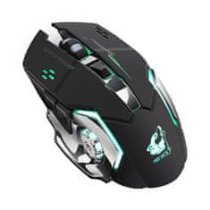 Northix X8 Bezdrátová 2,4GHz herní myš s LED osvětlením 