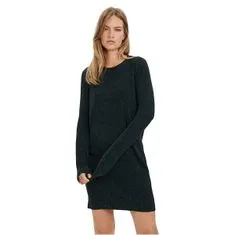 Vero Moda Dámské šaty VMDOFFY Relaxed Fit 10215523 Pine Grove MELANGE (Velikost XS)