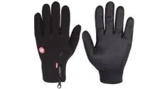 Merco Bike Touch sportovní rukavice černá, L