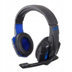 Esperanza Herní sluchátka s mikrofonem Avanger EGH450 černá/modrá