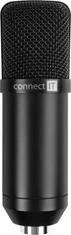Connect IT ProMic USB mikrofon se stolním ramenem, černá (CMI-9010-BK)