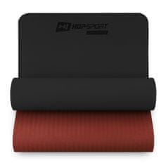 Hs Hop-Sport Podložka fitness TPE 0,6cm černo/červená