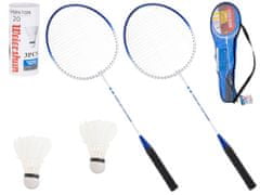 Aga Badmintonové rakety + pouzdro na rakety + míčky