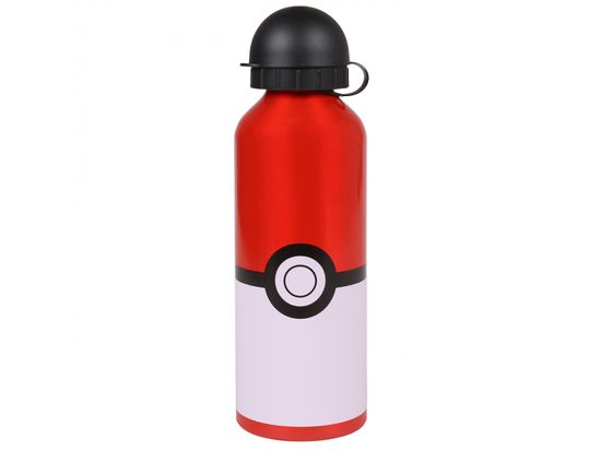 sarcia.eu Pokemon Pikachu hliníková láhev / láhev na vodu, červená 500 ml