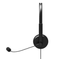 Port Designs PORT CONNECT - Stereo headset s mikrofonem, USB-A, černá