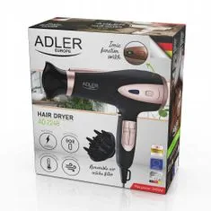 Adler Fén na vlasy AD2248B 2400W černý/růžový