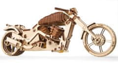 InnoVibe Ugears 3D dřevěné mechanické puzzle VM-02 Motorka
