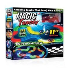 AUR Magic Tracks (svítící autodráha) 220 dílků