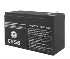 LTC Baterie olověná 12V / 7,2Ah LTC LX1270CS gelový akumulátor