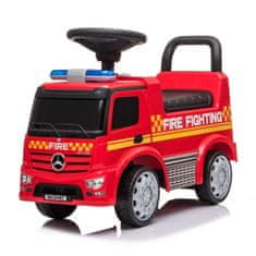 Baby Mix dětské odrážedlo se zvukem Mercedes požárníci - červené