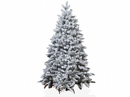 LAALU.cz Vánoční stromek umělý zasněžený DELUXE Viola 150 cm se stojánkem