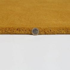 Flair Rugs Ručně všívaný kusový koberec Abstract Collage Ochre/Natural 90x150 cm