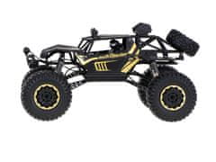 WOWO RC Rock Crawler 2.4GHz 18 - Černý Metalický Automobil na Dálkové Ovládání, 51cm