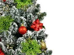 LAALU.cz Ozdobený umělý vánoční stromeček GRINCH 60 cm s LED OSVĚTELNÍM V KVĚTINÁČI