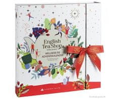 English Tea Shop Adventní kalendář kniha Wellness BIO 25 pyramidek