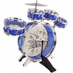 Luxma Dětské bicí 6 bicí talířová židle 28807n