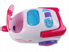 Luxma Bateriový dětský vysavač růžový 0535