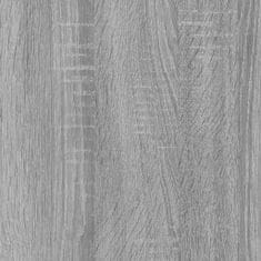 shumee 3dílný set TV skříněk šedý sonoma kompozitní dřevo