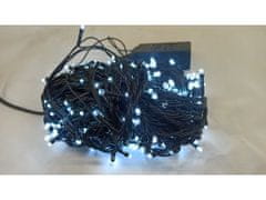 AUR Vnitřní LED vánoční řetěz - studená bílá, 25m, 250 LED