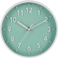 H & L Nástěnné hodiny Colors, zelená 