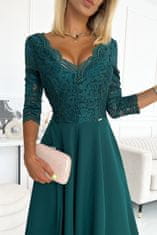 Numoco Dámské šaty 309-5 Amber - NUMOCO Zelená S