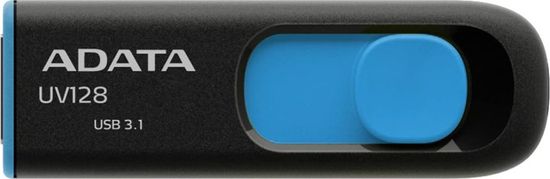 Adata DashDrive UV128 32GB / USB 3.1 / černo-modrá