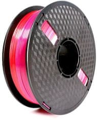 Gembird tisková struna (filament), PLA, 1,75mm, 1kg, červená/fialová (3DP-PLA-SK-01-RP)