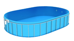 Gluc PBS Kompletní bazénový set NEMO 7x3x1.2m - plastový bazén oválný