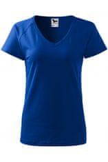 Malfini Dámské triko zúženě, raglánový rukáv, kráľovská modrá, 2XL