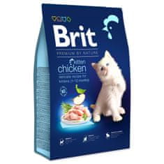 Brit Premium by Nature Cat Kitten Chicken - 8 kg
