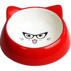 Happy Pet Miska keramika Specs červený HP