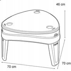 Feber Vodní stůl s krytem 4in1 Sandbox Biu
