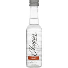 Destylarnia Chopin Žitná vodka 0,05 l PET | Chopin Rye Vodka | 50 ml | 40 % alkoholu