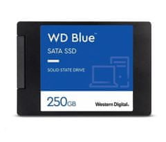 WD BLUE SSD 3D NAND S250G3B0A 250GB SA510 SATA/600, (R:555, W:440MB/s), 2.5"