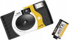 Kodak Jednorázový fotoaparát Kodak + LAMPA / B&W 400TX / 27 fotografií