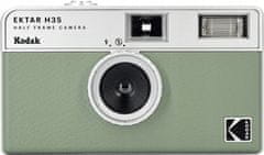 Kodak Analogový 35mm fotoaparát, půl klece / KODAK EKTAR H35 - zelený