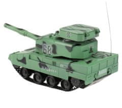 INTEREST Tank R/C na dálkové ovládání, který vystřeluje kuličky 6mm.