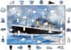 Dřevěné puzzle Titanic 2v1, 505 dílků EKO