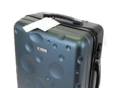 T-class® Cestovní kufr 628, matná zelená, L